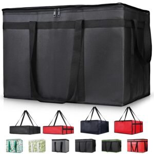 Insulated Food Delivery Bag, XXXL I...