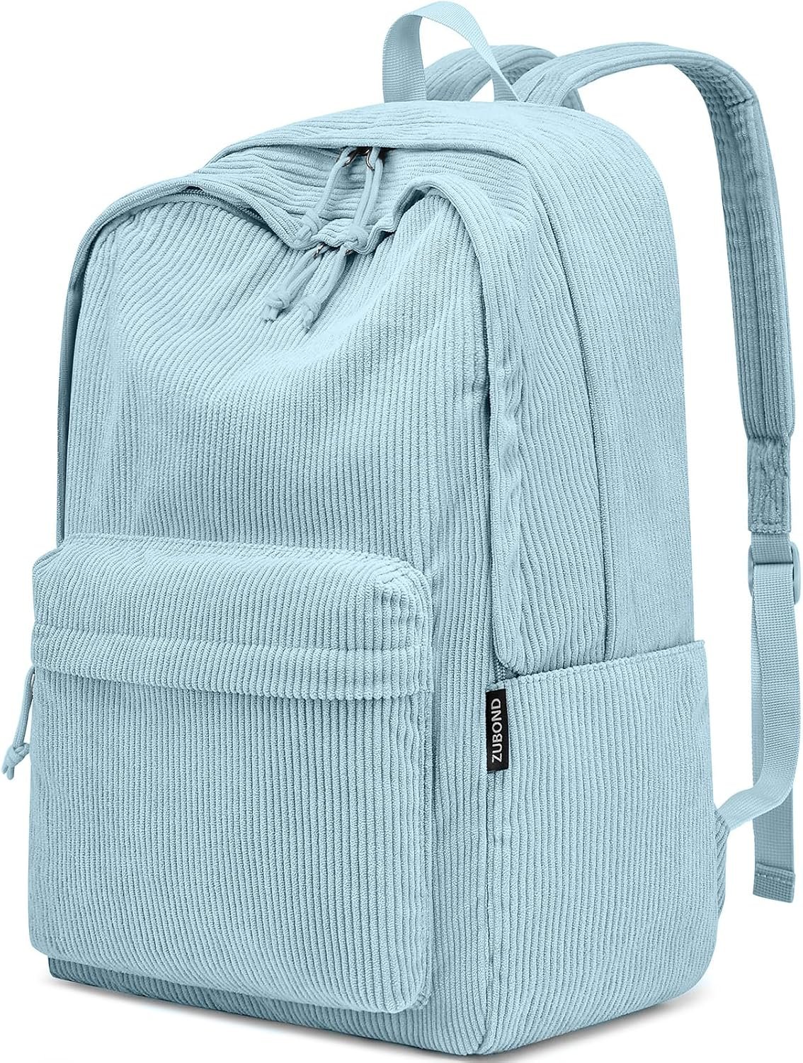ZUBOND Backpack for School Girls and Boys, Lightweight School Bookbag for Teens College Students Women & Men, Cute Large Laptop Backpack Fits 15.6 Inch Notebook