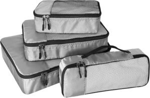 WTREE 4-Piece Packing Cubes Travel ...
