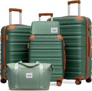 TAKUMI Luggage Sets 5 Piece Lightwe...