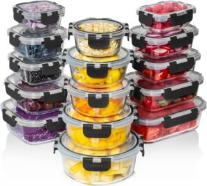 Razab 30 PC Glass Food Storage Cont...