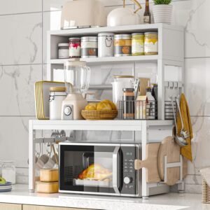 EnHomee 4-Tier Microwave Stand for ...