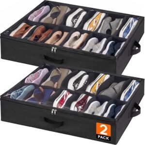 Lifewit Under Bed Shoe Storage Orga...