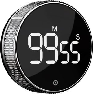 BlueSnail Kitchen Timer with LED Di...