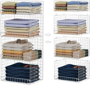 Yociyoga 4 Tier Stackable Closet Or...