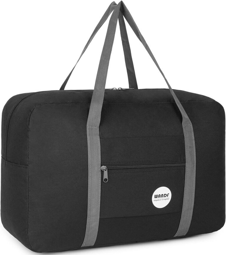 WANDF Personal Item Travel Bag, Carry On Duffle Bag Women