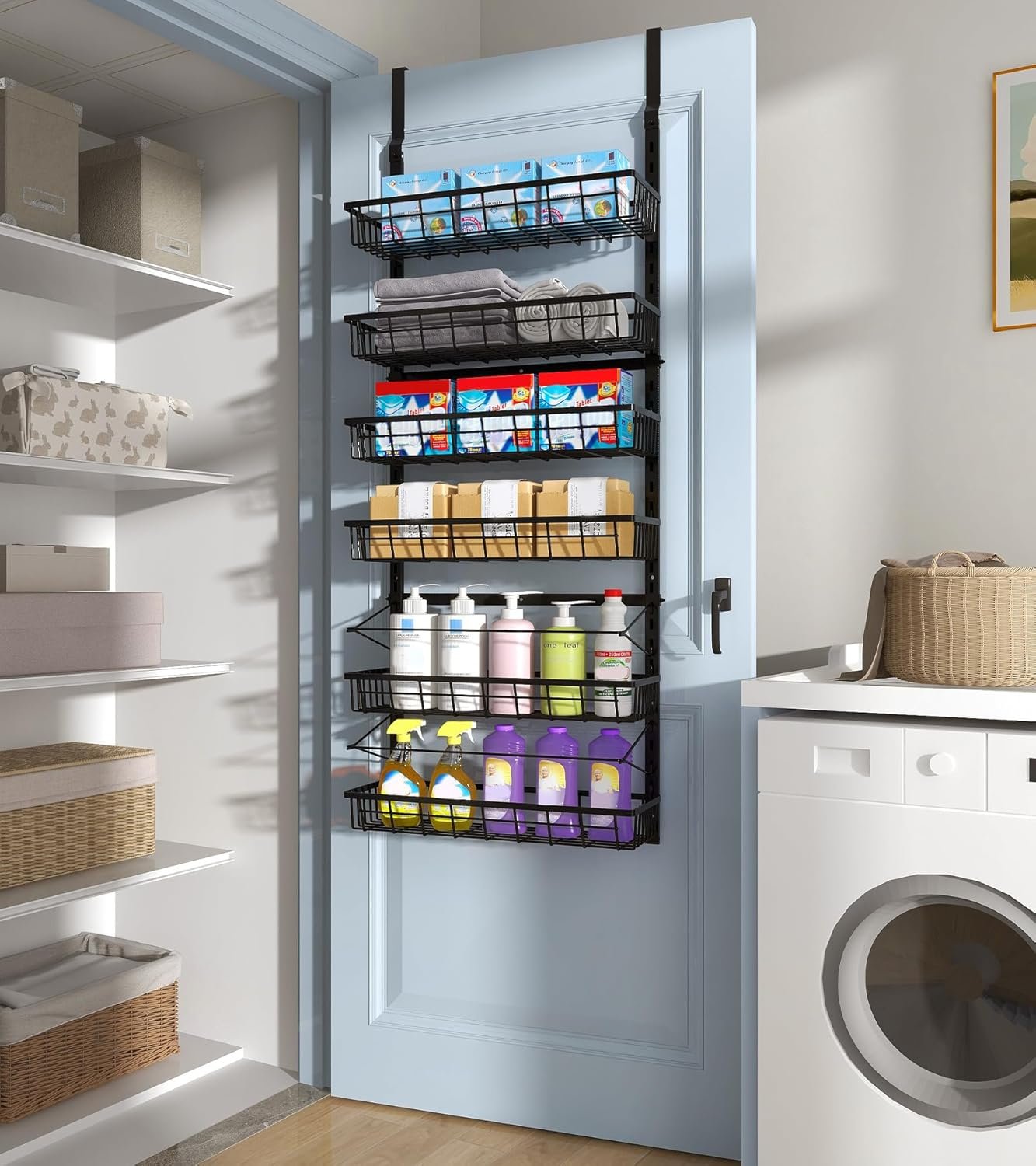 Mefirt Over The Door Pantry Organizer, Pantry Storage and Organization - Image 8