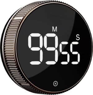 BlueSnail Kitchen Timer with LED Di...