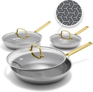 GreenPan Hybrid 6 Piece (8″,1...
