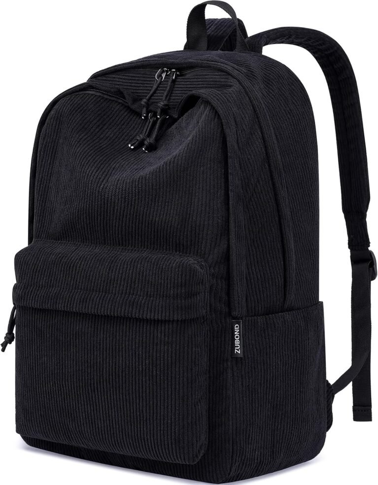 ZUBOND Backpack for School Boys and Girls, Lightweight School Bookbag for Teens, College Students Women & Men, Cute Large Laptop Backpack Fits 15.6 Inch Notebook