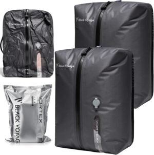Black Voyage Reusable Vacuum Compre...