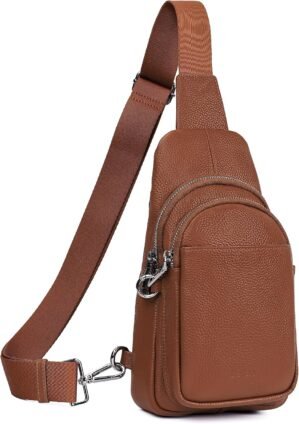 befen Genuine Leather Sling Bag for...