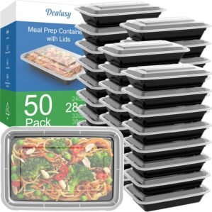 Dealusy 50 Pack (100-Piece) 28 oz M...