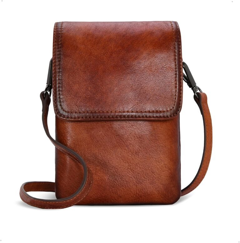 Iswee Rfid Blocking Small Crossbody Bag for Women Travel Classic Style