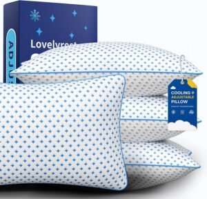 King Size Pillows Set of 4, Cooling...