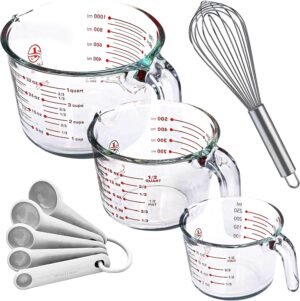 Le’raze Set of 3 Glass Measur...