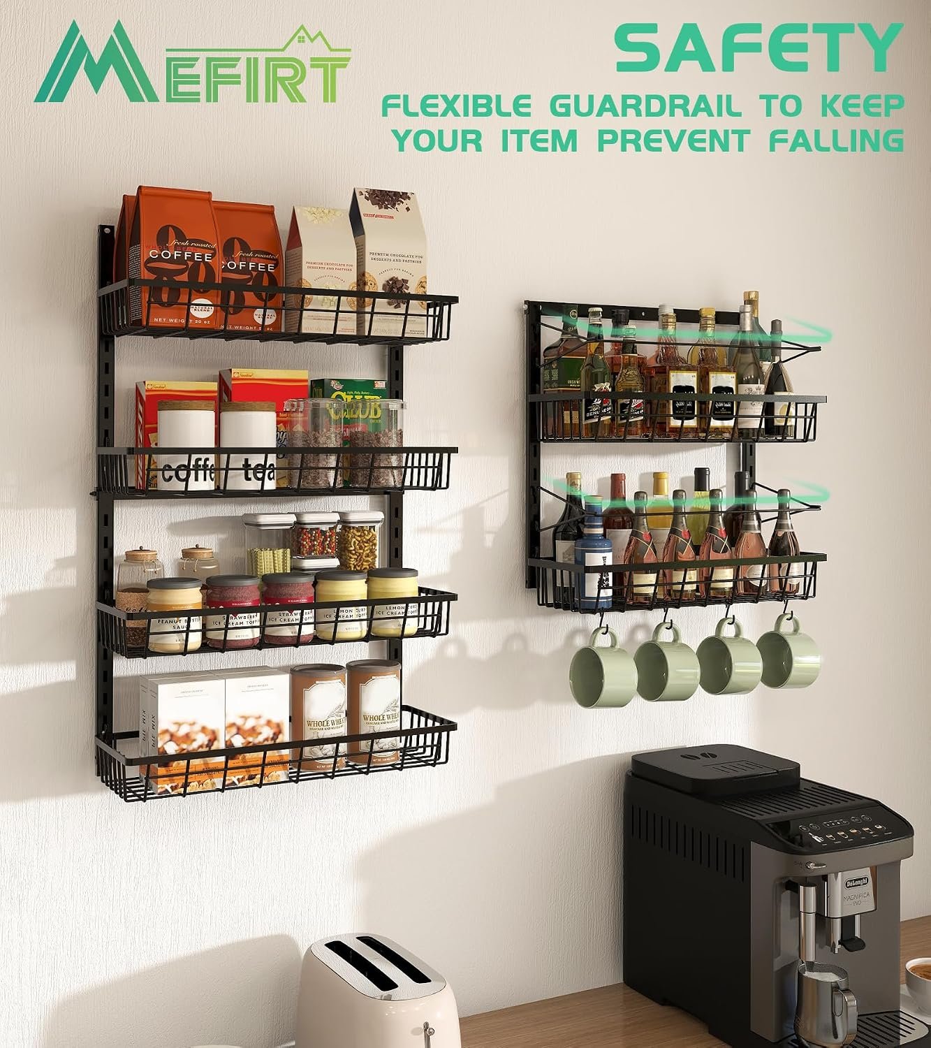 Mefirt Over The Door Pantry Organizer, Pantry Storage and Organization - Image 4