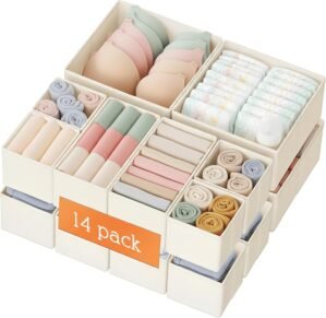 Criusia Drawer Organizer Clothes, 1...