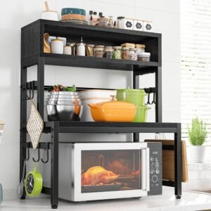 EnHomee 4-Tier Microwave Stand for ...
