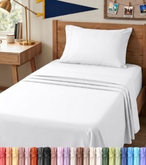 Twin XL Sheets Set, 3 Pieces 16R...
