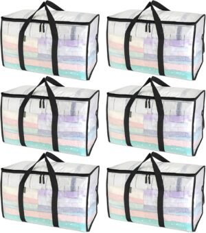 BALEINE 6-Pack Oversized Moving Bag...