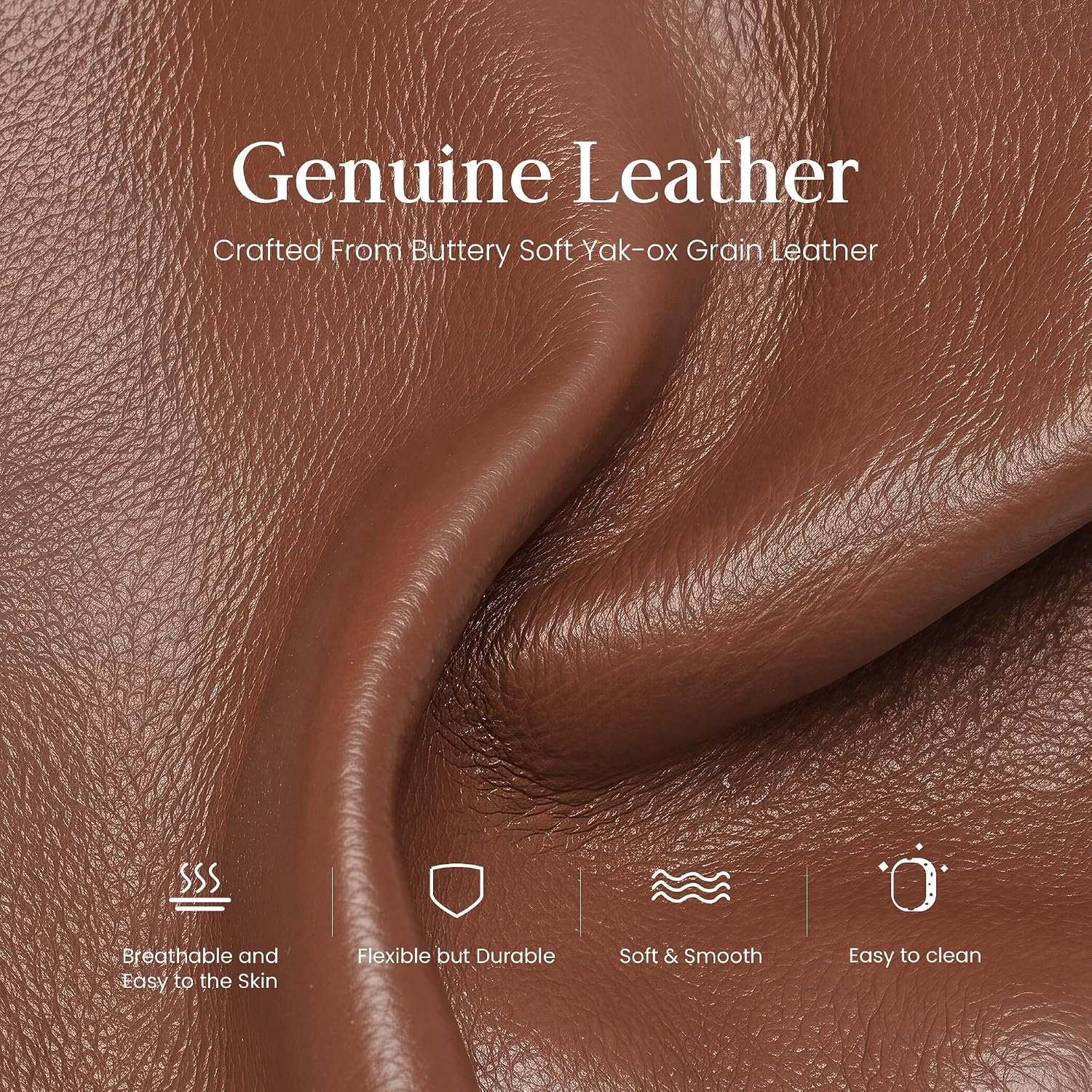 befen Genuine Leather Crossbody Sling Bags for Women with Rfid Blocking Trendy Crescent Purse Cross Body Shoulder Handbags - Image 3