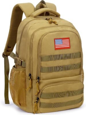 30L Tactical Camo Backpack for Boys...
