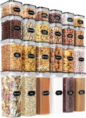 PRAKI Airtight Food Storage Contain...