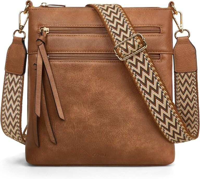 GEMIU Medium Cross Body Bag for Woman Crossbody Purses for Women Travel