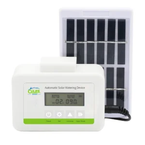 Qiumi Garden Water Controller, Lawn, Garden Flowers, Balcony Watering Controller Smart Irrigation for Home Garden Solar Power