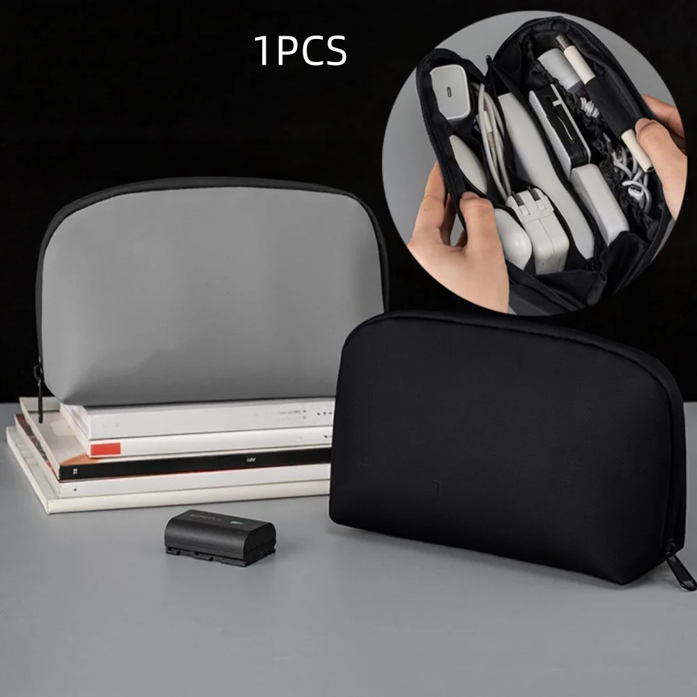 Waterproof Digital Accessories Storage Bag Portable Travel Cable Organizer Case for Charger Power Bank Earphone Small Gadgets
