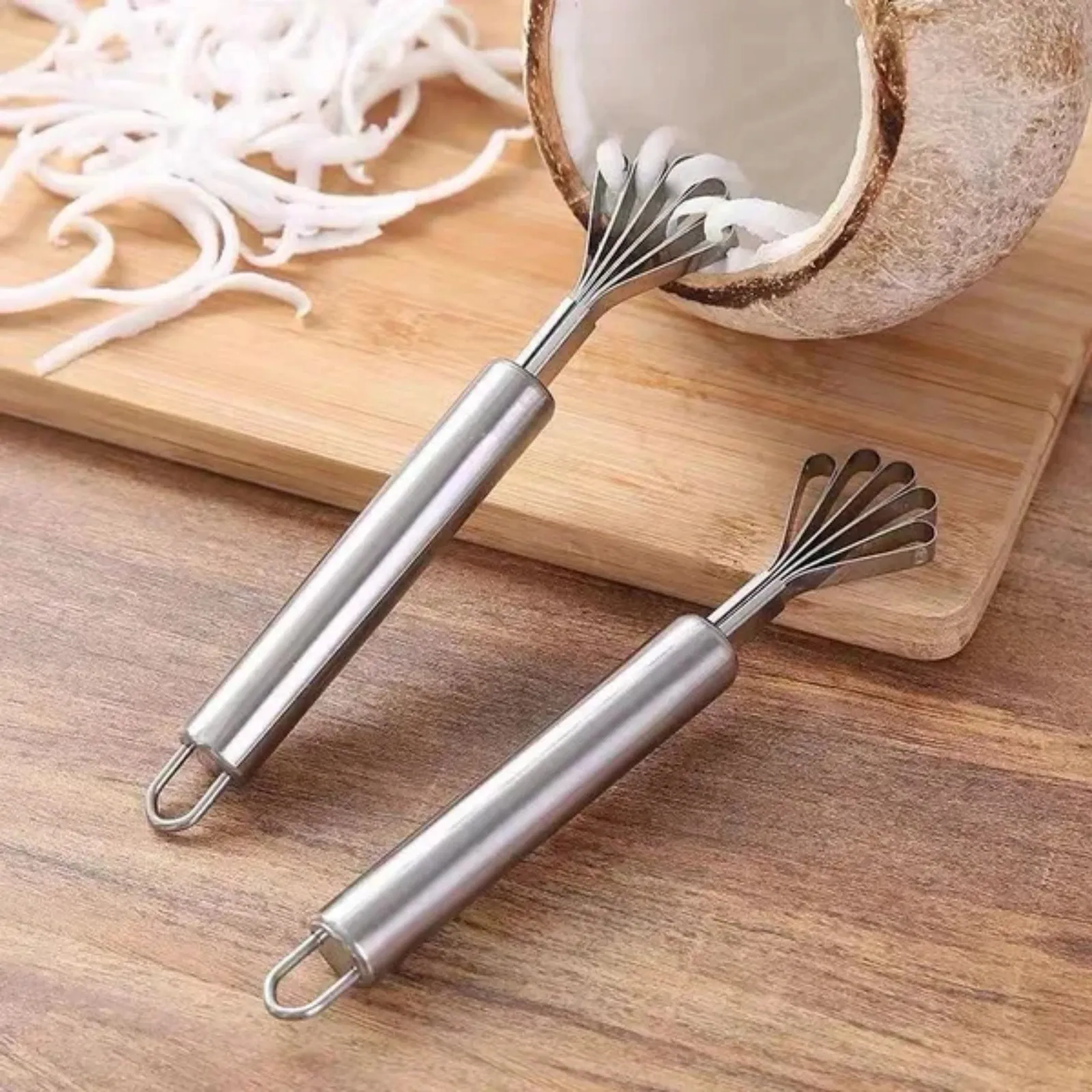 Kitchen Gadget Household Hand Coconut Meat Extractor Shaved Knife