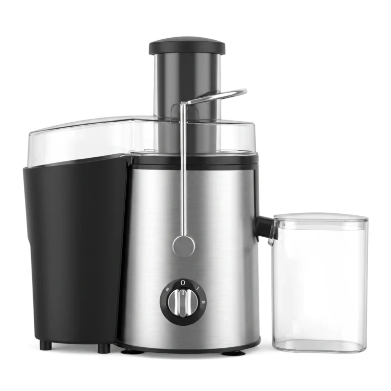 Electric Juicer Fruit Vegetable Extractor 800W 2Speed 7cm Large Chute Stainless Steel High Yield Easy Clean Kitchen Appliance