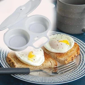 Food Grades Plastic Microwave Cooking Eggs Steamer Convenient Kitchen Cooking Mold Egg Poacher Kitchen Gadgets Fried Egg Tool