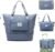 Large Capacity Foldable Travel Bag, Expandable Waterproof Carry on Bag, Dry and Wet Separation Spor Duffel Bags