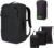 COR Surf Carry On Travel Backpack Bundle | Island Hopper Travel Backpack with Toiletry Bag and Compression Packing Cube Set (28L, Black)