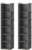 YOUDENOVA Hanging Closet Organizer and Storage, 6-Shelf, 2 Packs, Grey