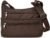 VOLGANIK ROCK RFID Purses for Women Fabric Nylon Multi Pocket Crossbody Bag Ladies Travel Handbag