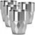 Beasea Stainless Steel Cup, 10 oz Set of 4 Stackable Stainless Steel Insulated Cups, Small Metal Cup Double Wall Tumbler Vacuum Metal Drinking Glasses for Home Restaurant Outdoors Camping Party