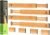 ANTOWIN 4 Pcs Expandable Bamboo Drawer Dividers, Fits 17.6-21.6″ Drawers