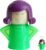 HORNO Angry Mama Microwave Oven Steam Cleaner (Green)