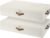 StorageWorks 6 Inch Low Profile Under Bed Clothes Storage Bins with Lids
