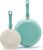 GreenLife 2 Piece (7” & 10”) Ceramic Nonstick Frying Pan Set, Turquoise