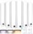 RUIKORING 8.5″ Under Cabinet Lighting 6 Pack, 3 Colors Closet Lights