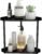 Jesginboo 2 Tier Bathroom Counter Organizer, Vanity Organizer Corner Shelf