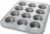 USA Pan Bakeware Muffin Pan, 12-Well, Aluminized Steel
