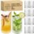 12 Oz Hobnail Drinking Glasses Set of 8 – Clear Multipurpose Glassware Sets, Decorative & Stylish Glasses Drinking Set for Bar, Kitchen, Cocktail Glassware, Garden – Home, Dining, & Kitchen