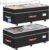 Budding Joy 80L 2 Pack Adjustable Under Bed Storage with Wheels