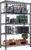 M MZG 1750 lbs Steel Storage Shelving 5-Tier Utility Shelving Unit Steel Organizer Wire Rack for Home,Kitchen,Office,Garage, 1750 LBS Capacity 17.7″ D x 47.2″ W x 72.3″ H