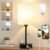 Dicoool Bedside Table Lamp for Bedroom – Small Desk Lamp with USB Ports